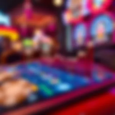 Graph depicting trends in mobile lottery gaming