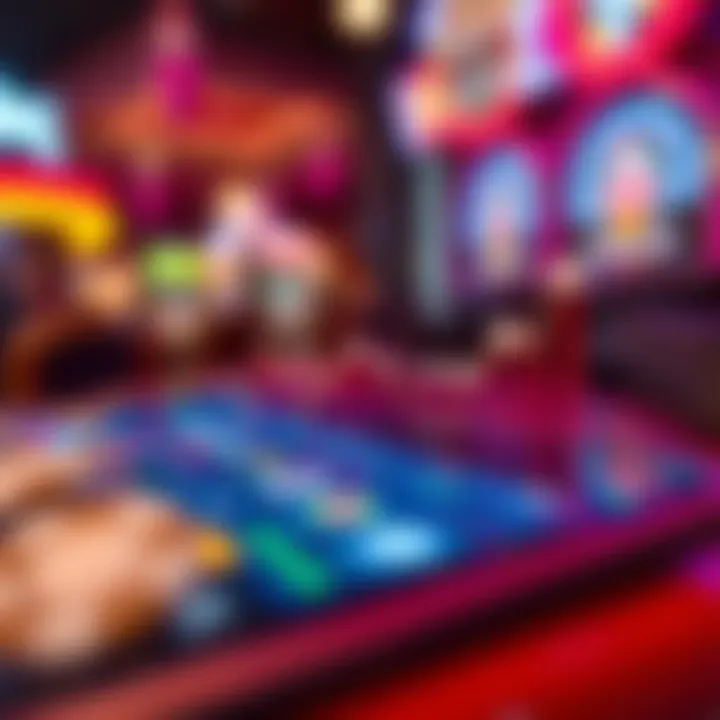 Graph depicting trends in mobile lottery gaming