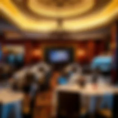 Elegant dining area featuring exquisite culinary offerings