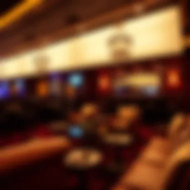 Relaxing lounge area with a stylish ambiance for guests