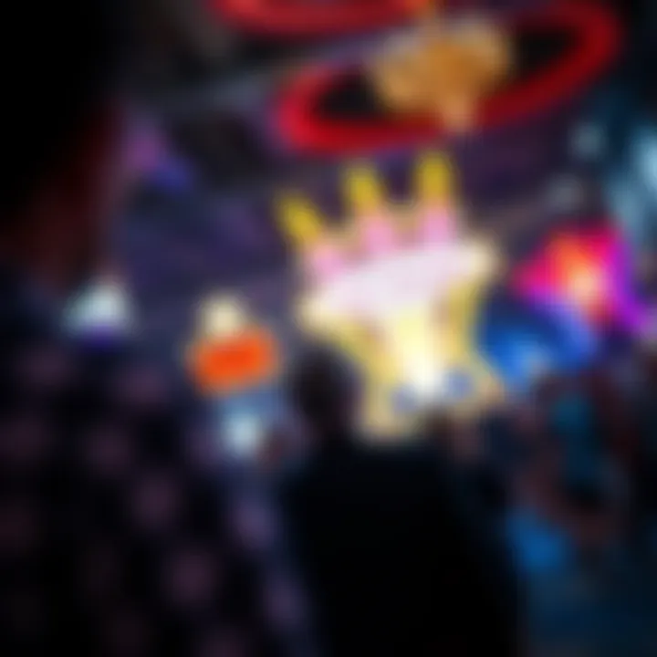 A stylish event showcasing a high-profile performance.