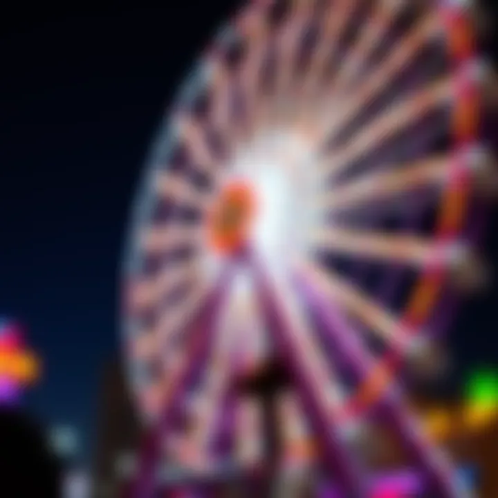 Illustration of the innovative design features of the Las Vegas Wheel