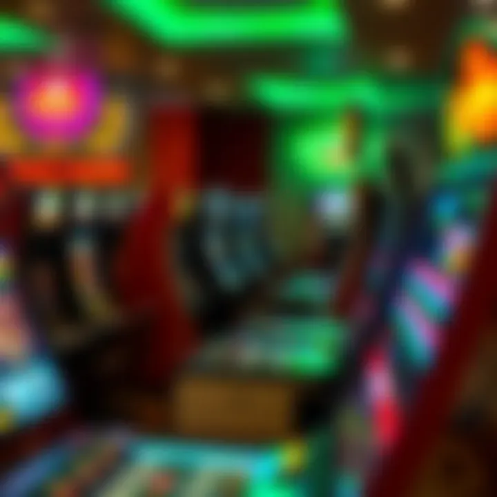 A selection of popular casino games available for players