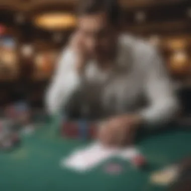 Player Analyzing Blackjack Statistics