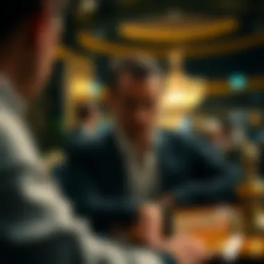 Psychological aspects of gambling illustrated through a focused player