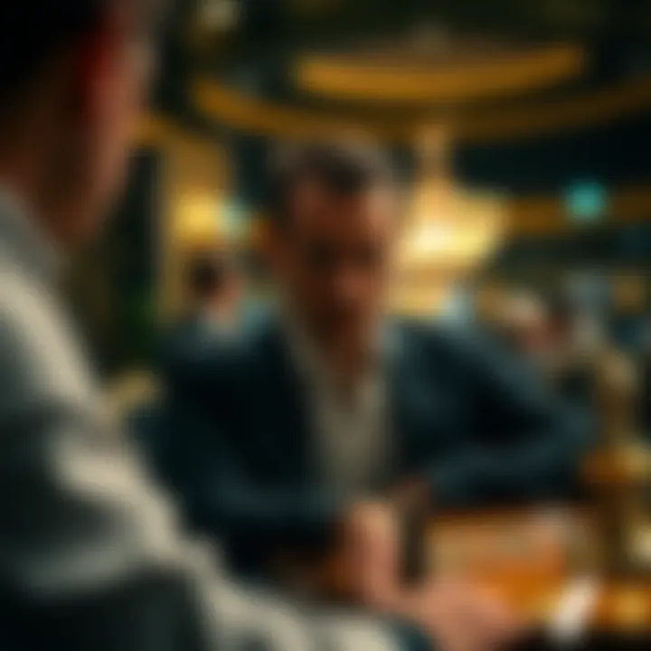 Psychological aspects of gambling illustrated through a focused player