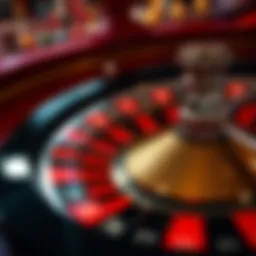 Roulette wheel highlighting strategy