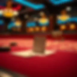 Strategic card placement on a blackjack table