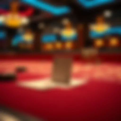 Strategic card placement on a blackjack table