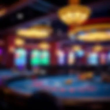 A casino environment showcasing the excitement of the game