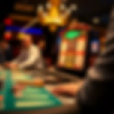 Illustration of responsible gaming practices in gambling