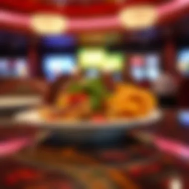 Culinary Excellence on a Plate Delicious culinary dish served at Wynn