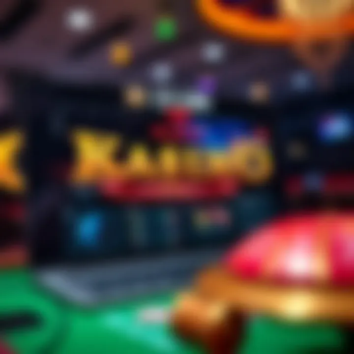 User-friendly interface of a new online casino website