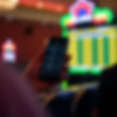 A smartphone displaying betting options for the race