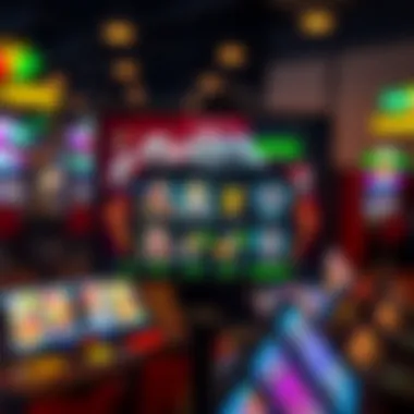 A digital interface showcasing various online gambling options in Minnesota.