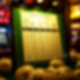 A sophisticated Keno strategy chart displaying various probabilities