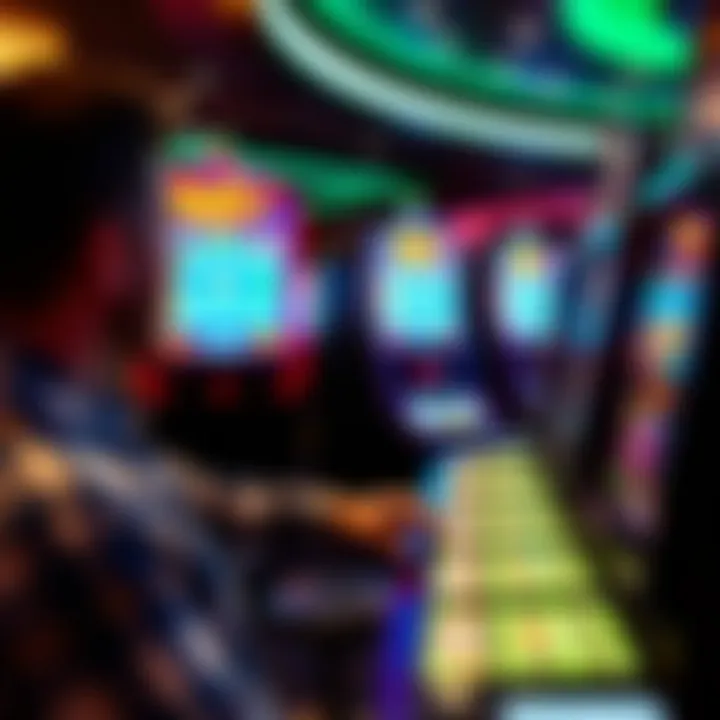 Overview of an Oregon Lottery draw game in action