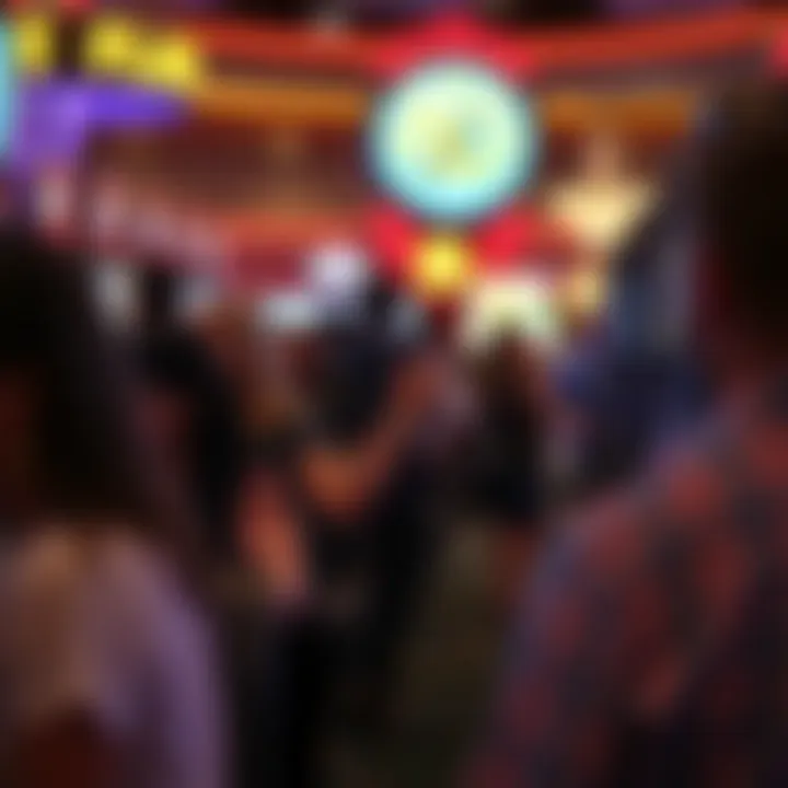 People enjoying games during a special event