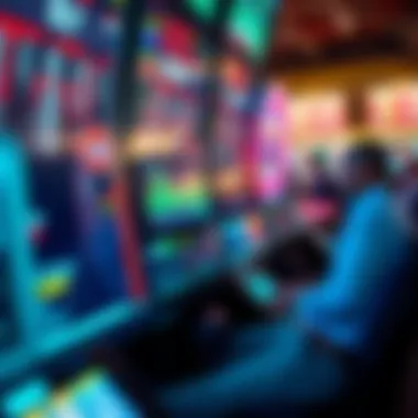 An advanced betting technology interface enhancing the racing experience.