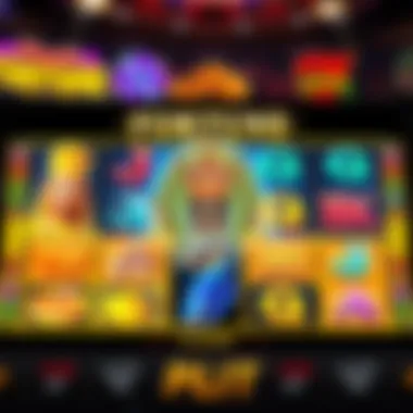 Gameplay interface highlighting unique features and bonuses of Pharaoh Fortune