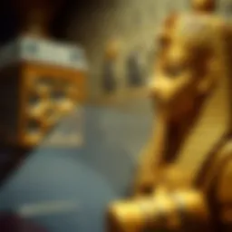 Ancient Egyptian symbols and hieroglyphics