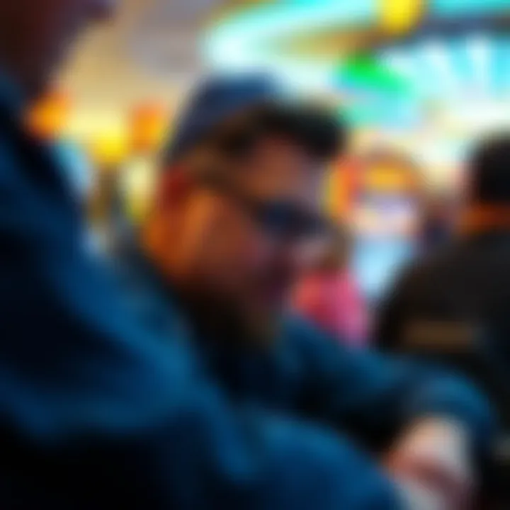 An intimate moment of reflection for a player after a significant win