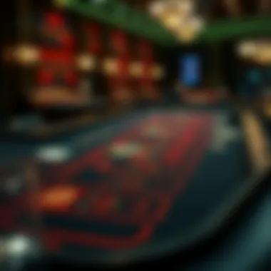 Understanding Baccarat Betting Options An elaborate baccarat betting layout showcasing different options