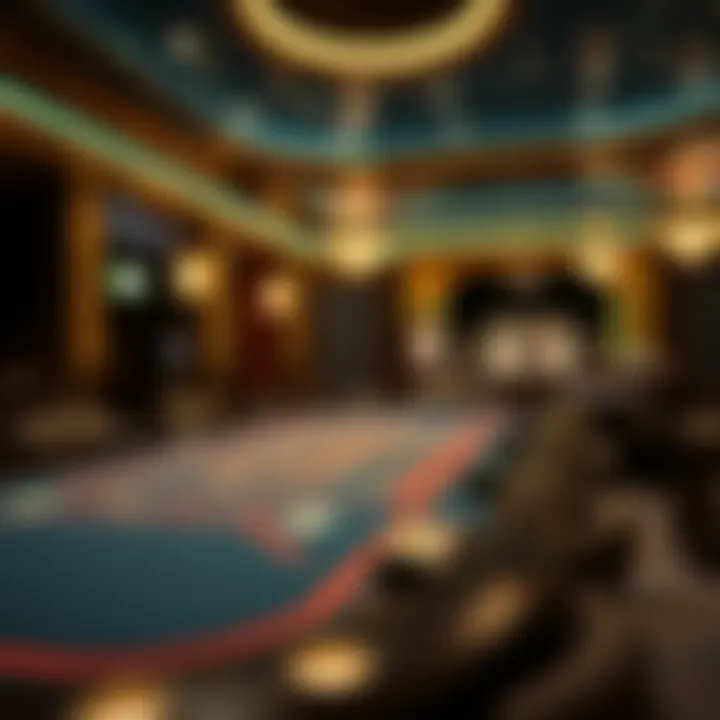 The Cultural Impact of Baccarat A serene gaming environment highlighting the cultural significance of baccarat