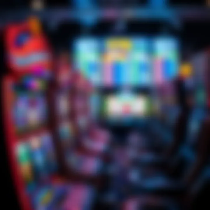 An illustration of the technology behind modern online slot machines and their digital interfaces