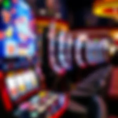 A visual depiction of regulatory frameworks impacting the operation of slot machines in casinos