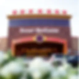 Exterior view of Resort World Casino in Catskill