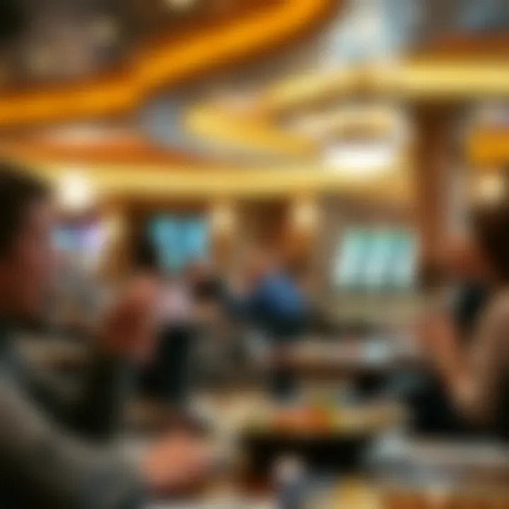 Culinary Delights at Resort World Casino Dining area with guests enjoying gourmet meals