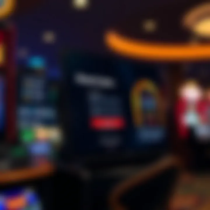 Overview of Rivers Casino digital platform UI
