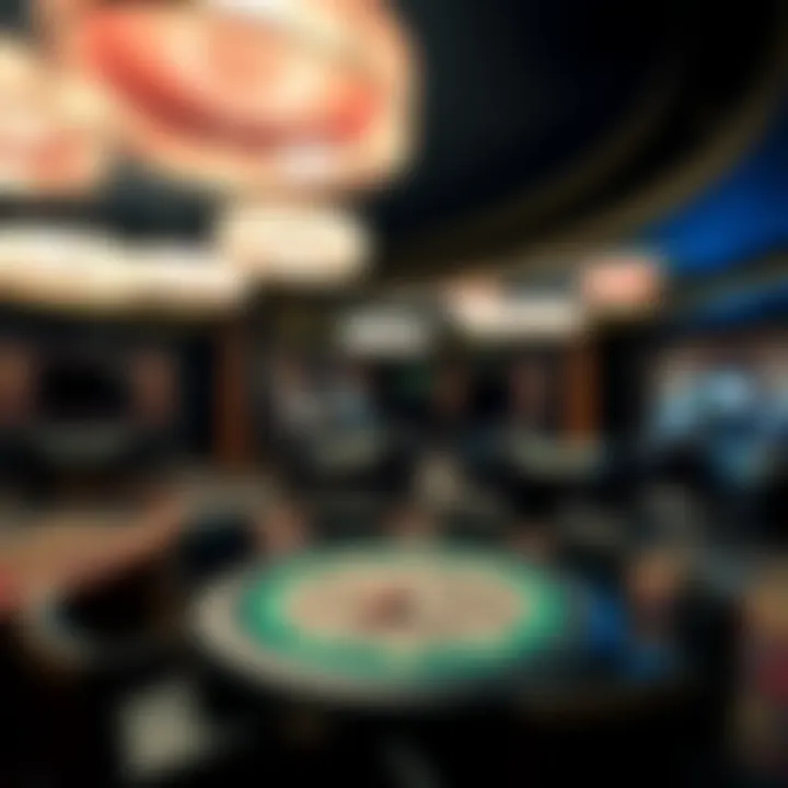 Modern Facilities in Riverwind Casino Poker Room Overview of the poker room highlighting its modern facilities