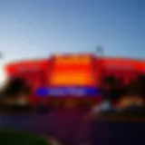 Overview of Seminole Tampa Casino exterior