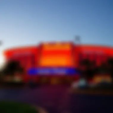 Overview of Seminole Tampa Casino exterior