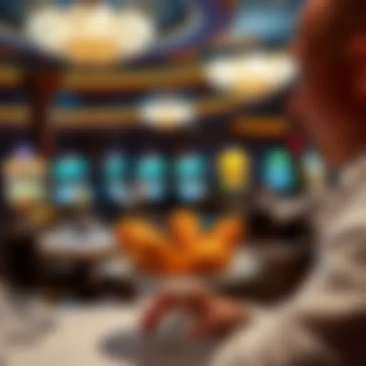 Luxury dining experience within the casino