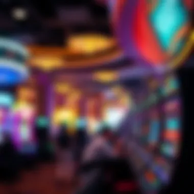 Interior gaming floor filled with excitement