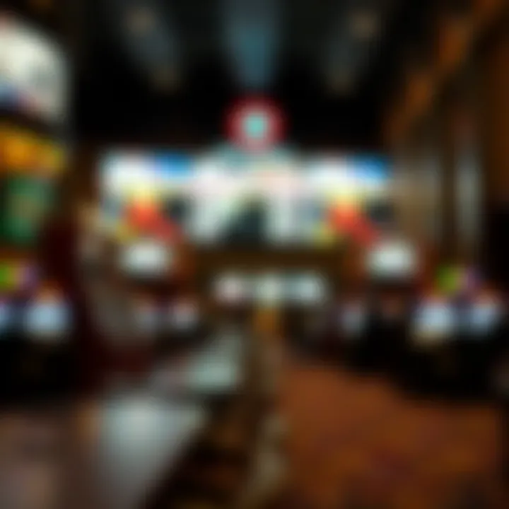 A visual representation of the economic impact of the sportsbook on the local community.