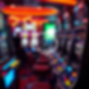 An abstract graphic illustrating the psychology behind gambling behavior