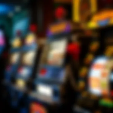 A vintage slot machine showcasing its historical design