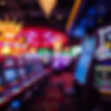 Exciting Gaming Atmosphere at So Point Vibrant casino floor showcasing gaming options