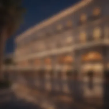 Architectural Marvel of Capri Casinos A stunning view of a Capri casino showcasing its grand architecture