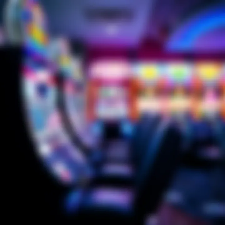 High-tech Konami gaming machine highlighting modern technology