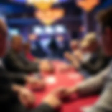 Exciting Gameplay Moment Exciting gameplay moment at Triton Poker Series