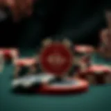 Elegant poker chip set