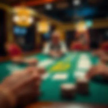 Illustration of various strategies in Three Card Rummy