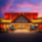 Architectural Beauty of Twin Arrows Casino Exterior view of Twin Arrows Casino showcasing its architectural design