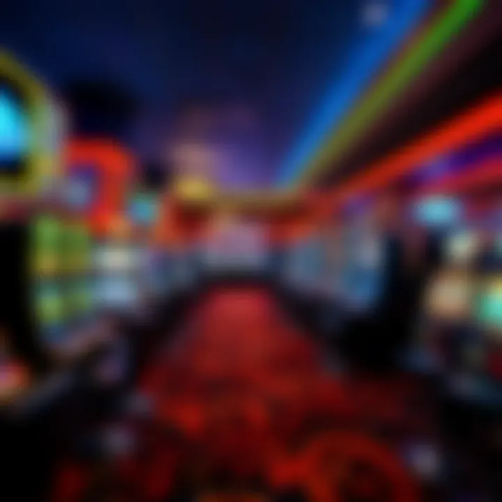 Diverse Gaming Experience at Twin Arrows Casino Interior gaming floor filled with various gaming options