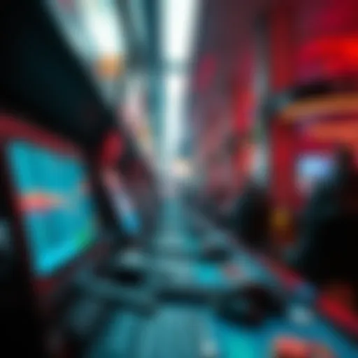 A digital representation of underground betting platforms